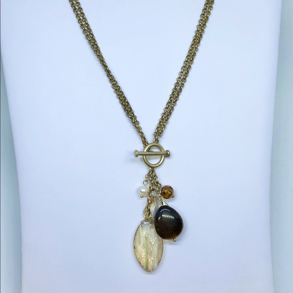 Lia Sophia Natural Charm Necklace
